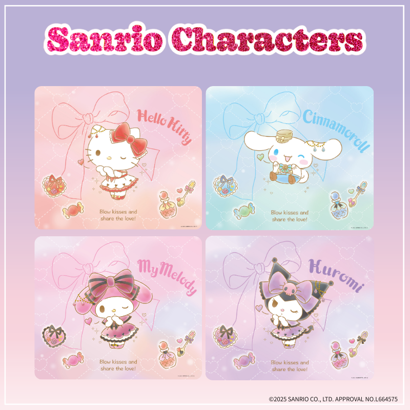 サンリオキャラクターズ』×「Astromeda」ゲーミングマウスパッド