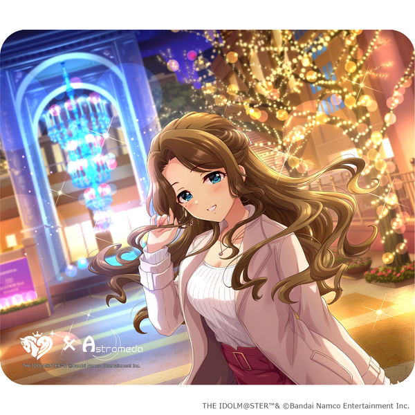 「Astromeda」×『アイドルマスター シンデレラガールズ』ゲーミングラバーマウスパッド【岸部彩華】