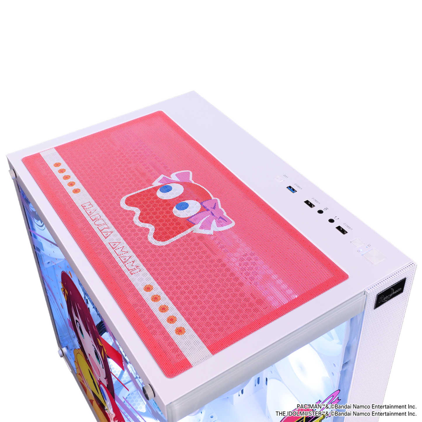 #パックマス×Astromeda コラボゲーミングPC【天海春香モデル】 トップビュー