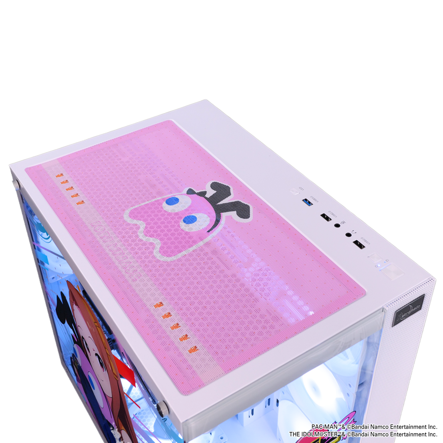 #パックマス×Astromeda コラボゲーミングPC【水瀬伊織モデル】 トップビュー