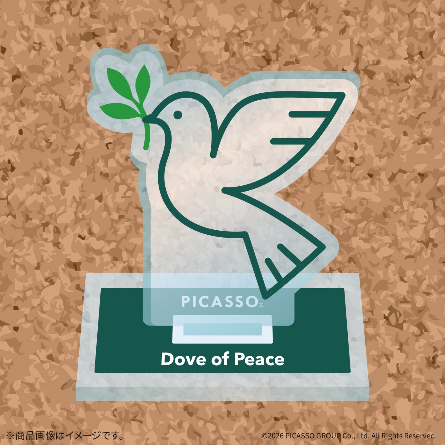 『PICASSO』×Astromeda アクリルスタンド Dove Series デザイン