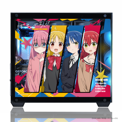 アニメ「ぼっち・ざ・ろっく!」×「Astromeda」ゲーミングPC着せ替えパネル3面セット