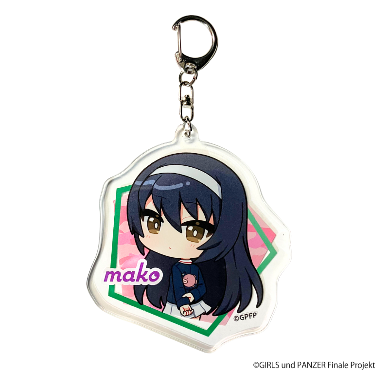 『ガールズ&パンツァー』×「Astromeda」アクリルキーホルダー