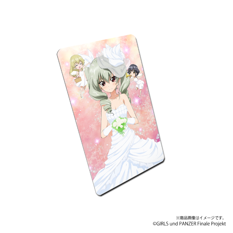 『ガールズ&パンツァー』×「Astromeda」メタルカード アンチョビ