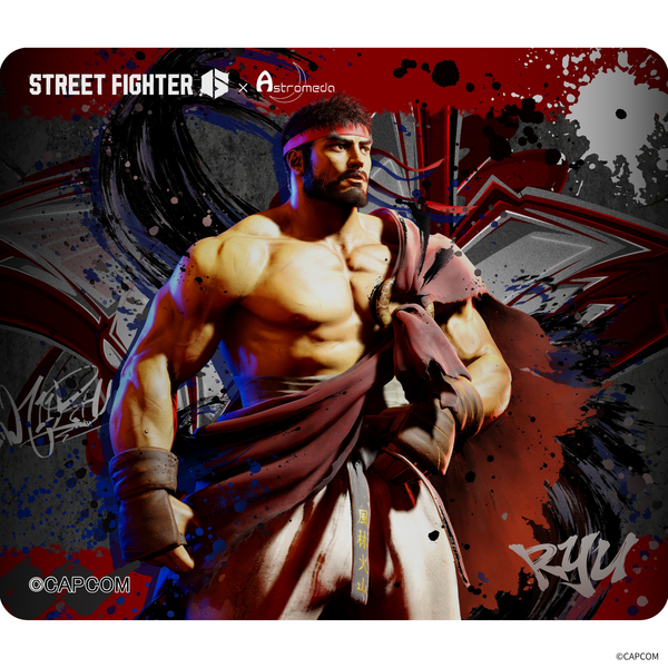 『ストリートファイター6』×「Astromeda」ゲーミングマウスパッド【リュウ】