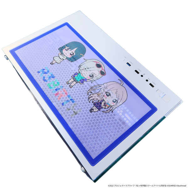 『ラブライブ!虹ヶ咲学園スクールアイドル同好会』 ×「Astromeda」 ゲーミングPC着せ替えトップメッシュフィルター【R3BIRTH】