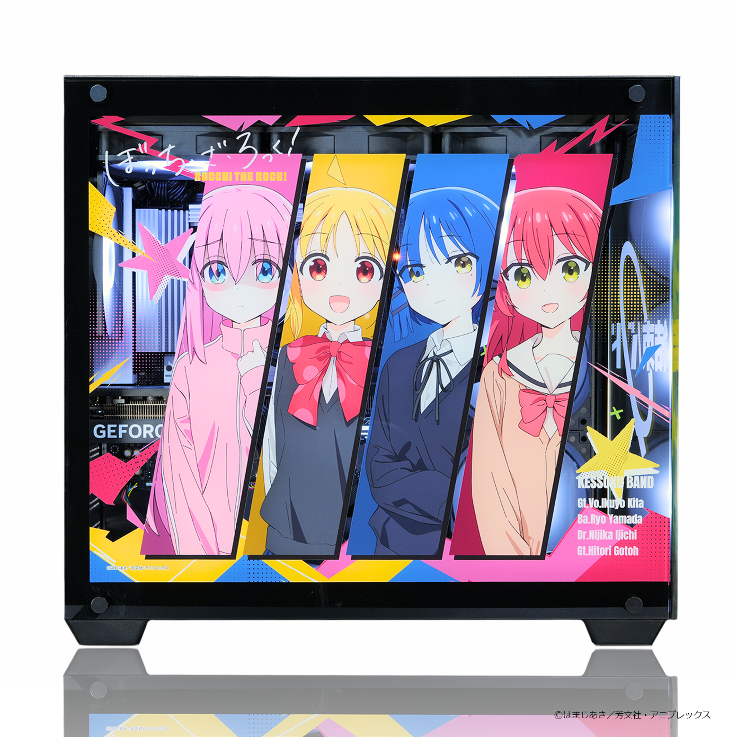 アニメ『ぼっち・ざ・ろっく！』×「Astromeda」PC着せ替えパネル3面