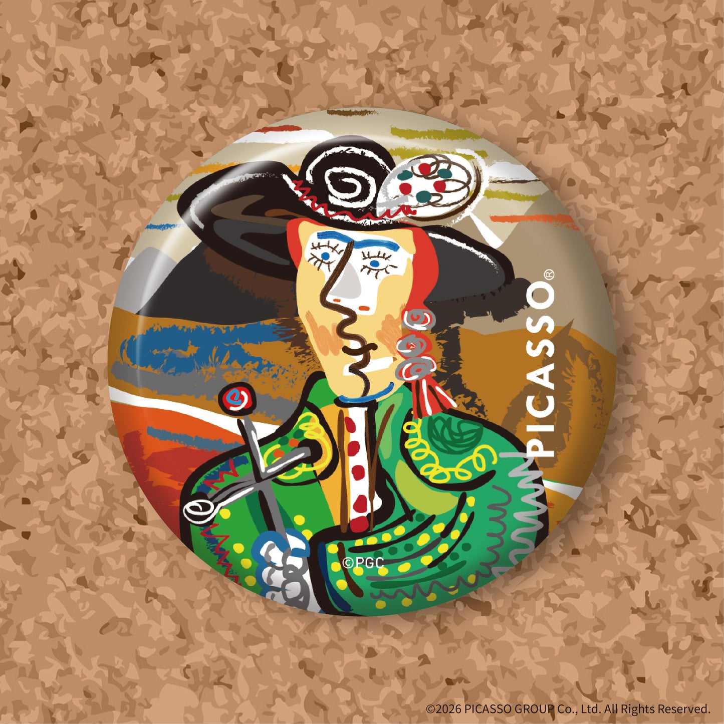 『PICASSO®』× 「Astromeda」缶バッジ (全4種)