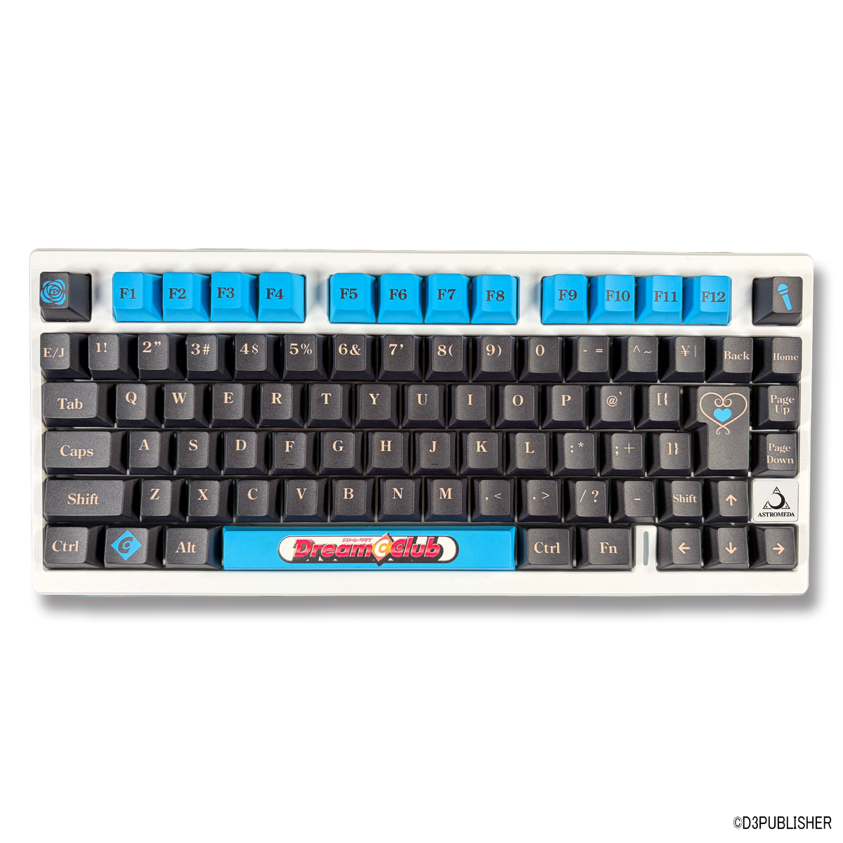 『ドリームクラブGogo.』×「Astromeda」8K対応ゲーミングキーボード