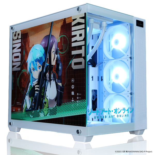 『ソードアート・オンライン』×「Astromeda」コラボゲーミングPC【キリト&シノン】ミドルモデル
