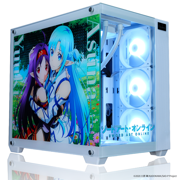 『ソードアート・オンライン』×「Astromeda」コラボゲーミングPC【アスナ&ユウキ】ミドルモデル