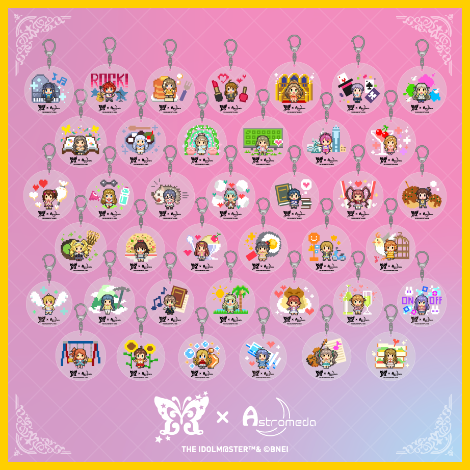 アイドルマスター ミリオンライブ!【アクリルキーホルダー アイドルマスター ミリオンライブ!【アクリルキーホルダー