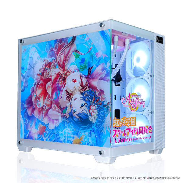 『ラブライブ!虹ヶ咲学園スクールアイドル同好会』×Astromeda コラボゲーミングPC【朝香果林】 メインビジュアル