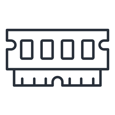 DDR4 (3200MHz or higher) LED 16GB (2 x 8GB) Black