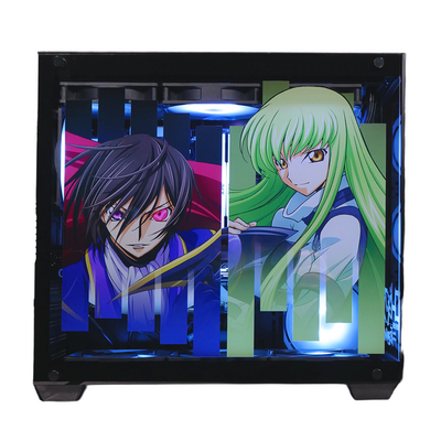 『コードギアス 反逆のルルーシュ』コラボゲーミングPC着せ替えパネルセット【ルルーシュ&C.C.モデル】