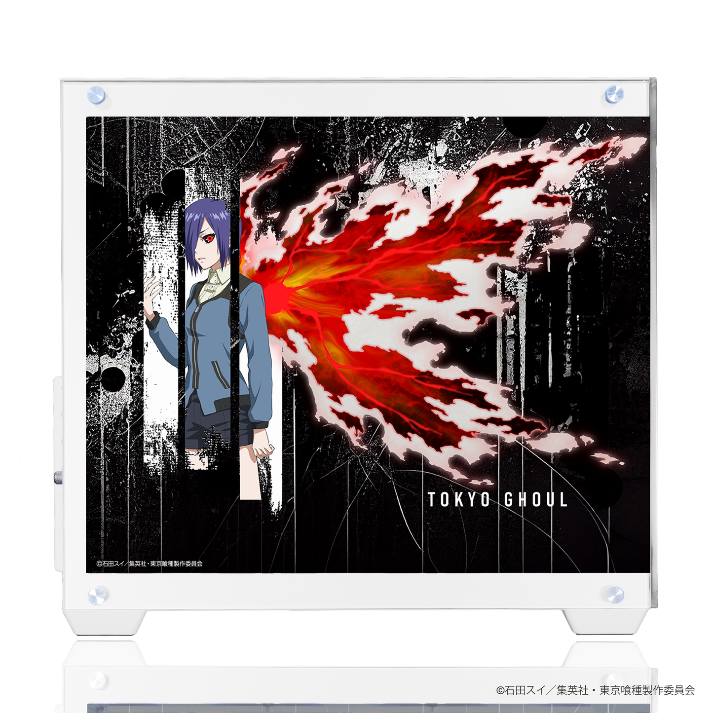 TVアニメ『東京喰種トーキョーグール』×「Astomeda」ゲーミングPC着せ替えパネル【霧嶋董香モデル】レッド