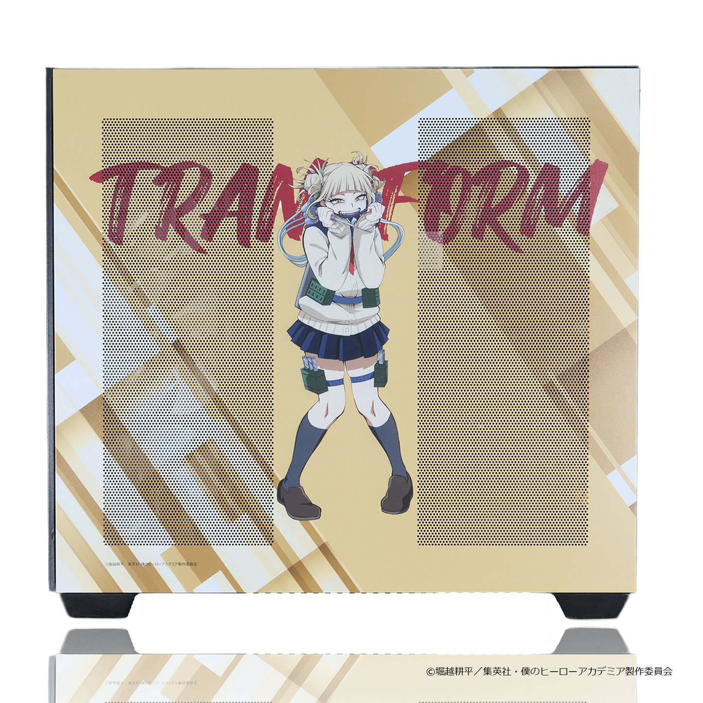 「Astromeda」×TVアニメ『僕のヒーローアカデミア』ゲーミングPC着せ替えパネル3面セット【トガヒミコ】 装着イメージ コラボゲーミングPC対応