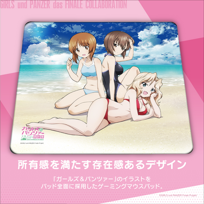 『ガールズ＆パンツァー』×「Astromeda」ゲーミングラバーマウスパッド【西住まほ＆西住みほ＆ケイモデル】