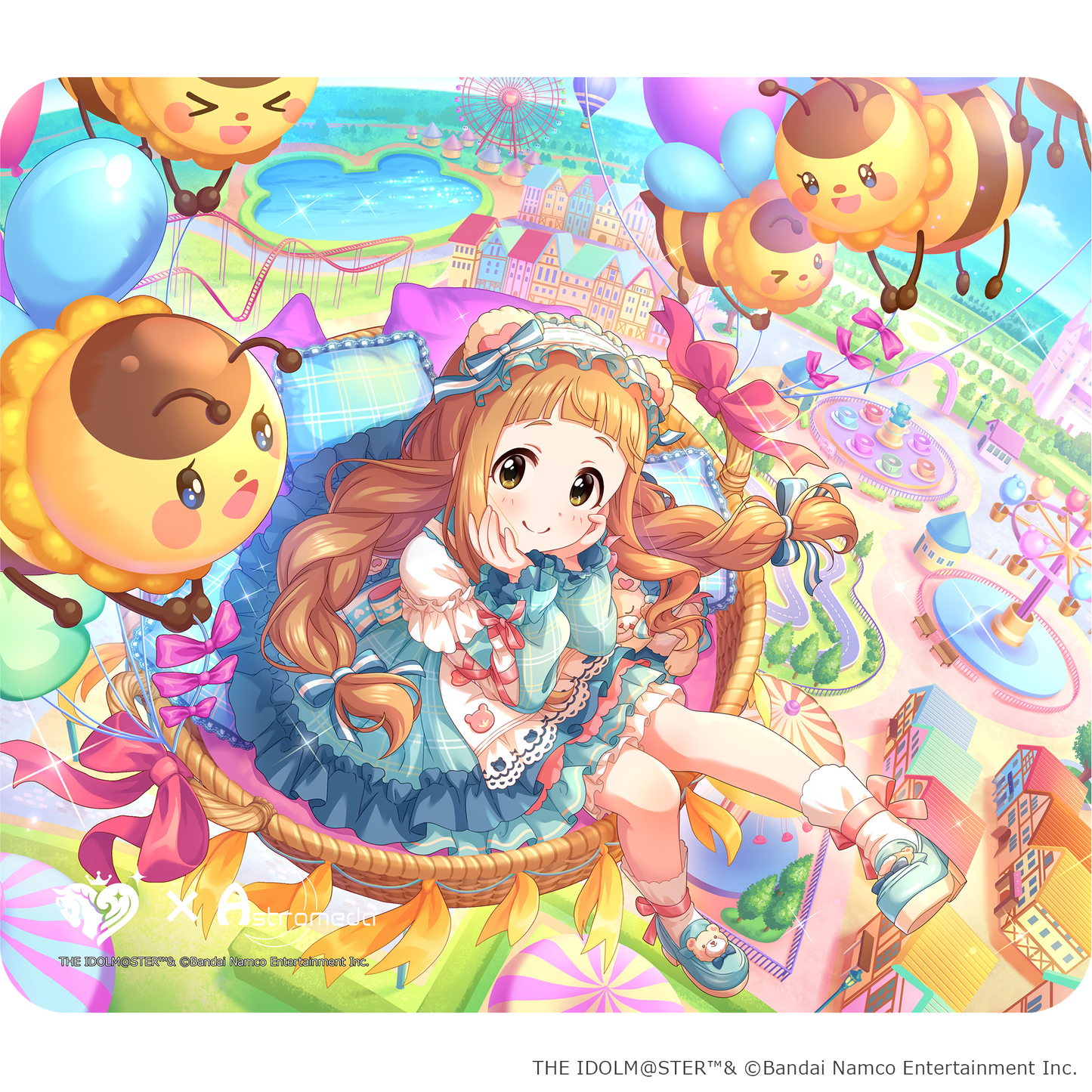 「Astromeda」×『アイドルマスター シンデレラガールズ』ゲーミングラバーマウスパッド【市原仁奈】