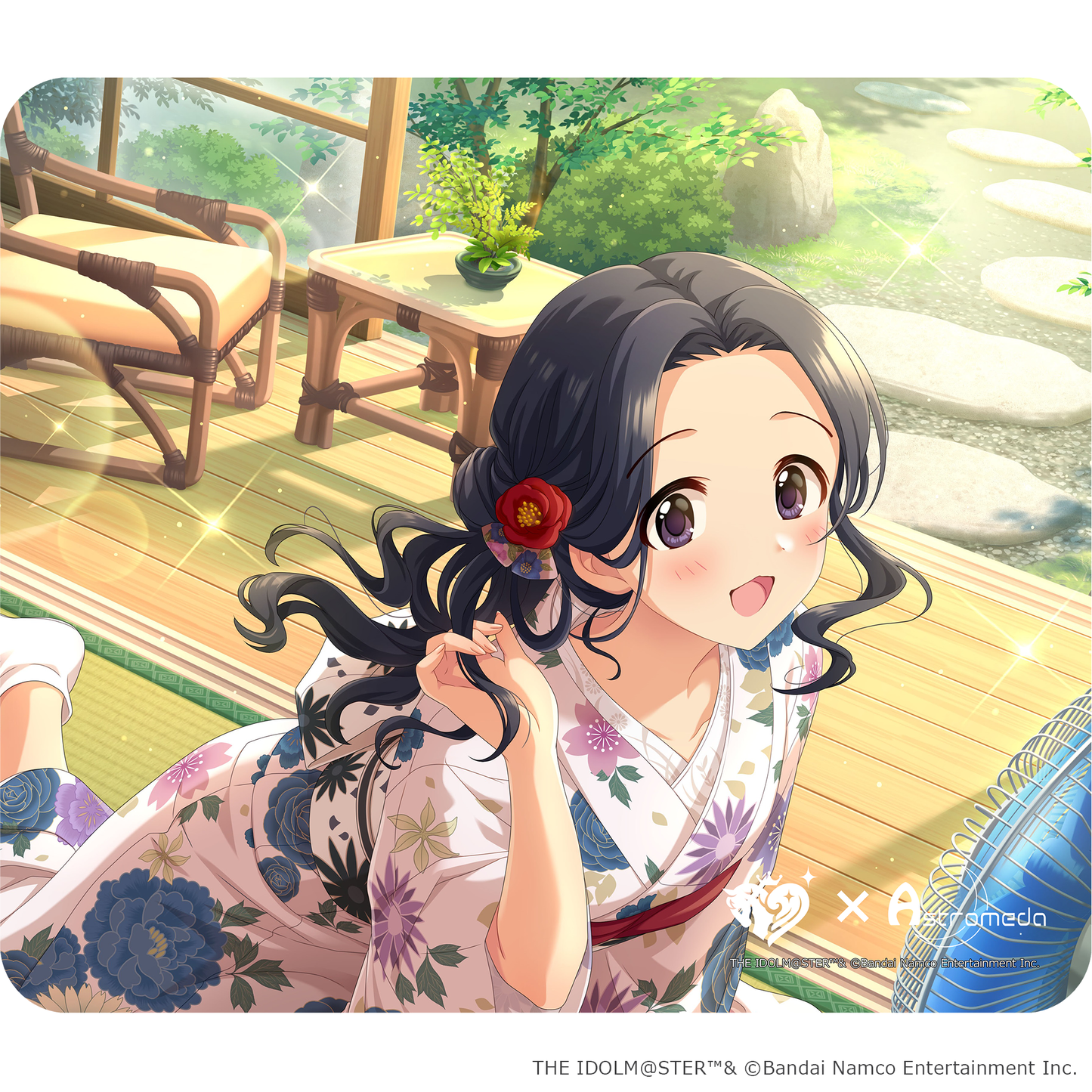 「Astromeda」×『アイドルマスター シンデレラガールズ』ゲーミングラバーマウスパッド【江上椿】