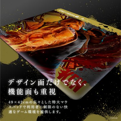 『ストリートファイター6』×Astromeda ゲーミングマウスパッド【ケン】 製品仕様
