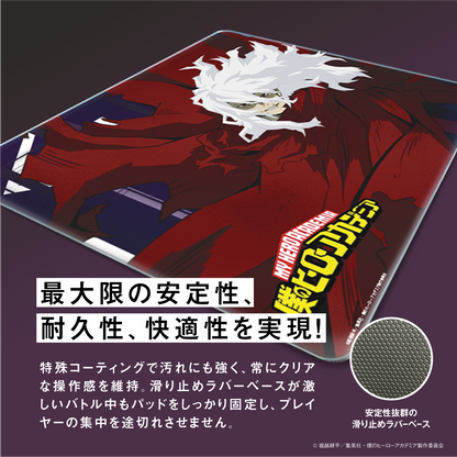 「Astromeda」×TVアニメ『僕のヒーローアカデミア』ガラス製ゲーミングマウスパッド【死柄木弔モデル】