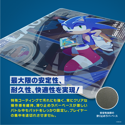 『 ソニック・ザ・ヘッジホッグ』×「Astromeda」ガラス製ゲーミングマウスパッド 【2025年6月「雨の日のコインランドリー」】