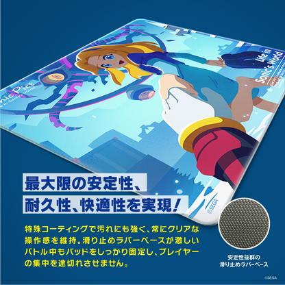 『 ソニック・ザ・ヘッジホッグ』×「Astromeda」ガラス製ゲーミングマウスパッド【2024年11月「ほら！ここ、浅いわよ！」】