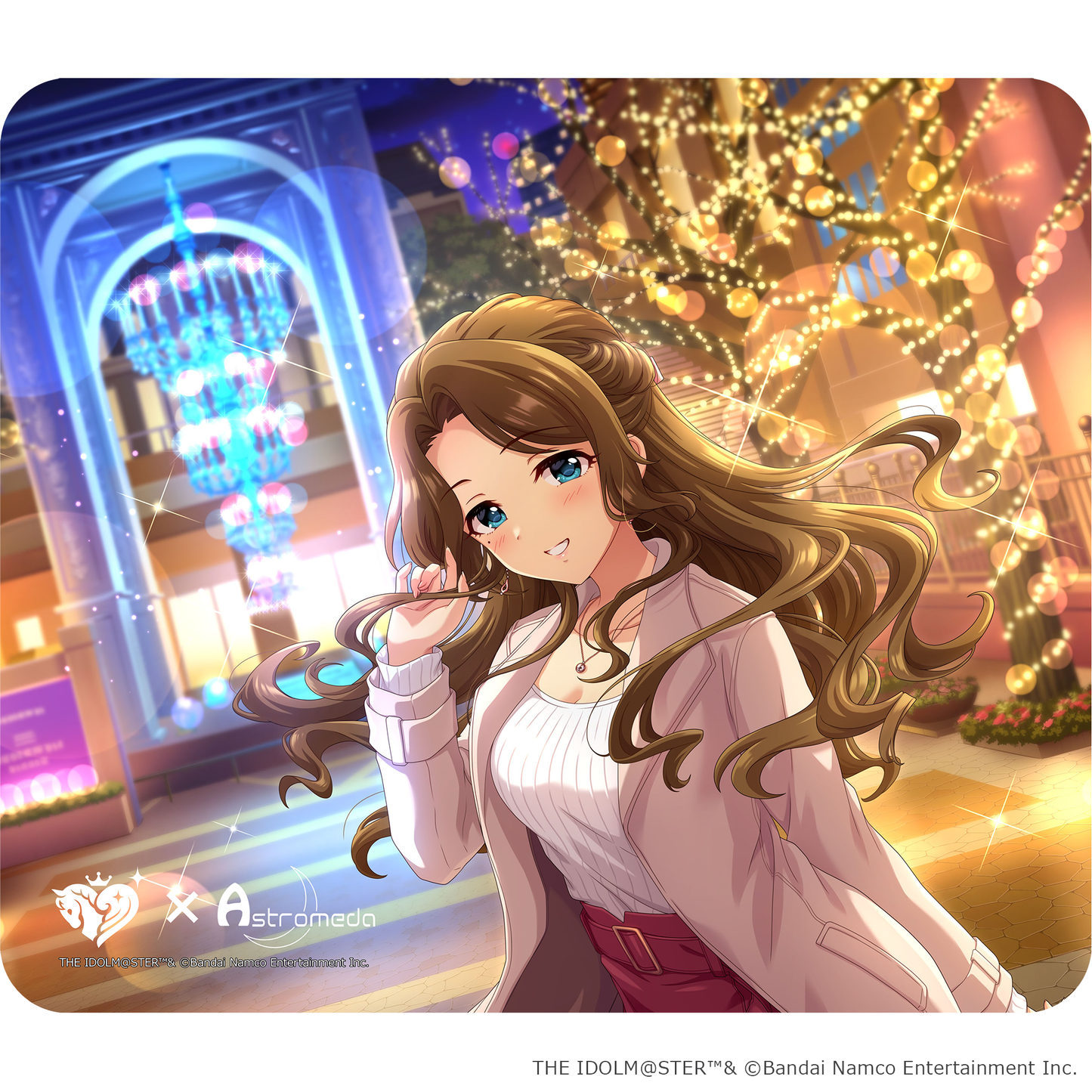 「Astromeda」×『アイドルマスター シンデレラガールズ』ゲーミングラバーマウスパッド【岸部彩華】