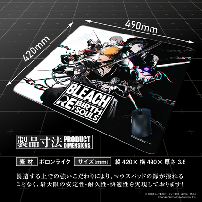 『BLEACH Rebirth of Souls』×「Asromeda」ゲーミングマウスパッド
