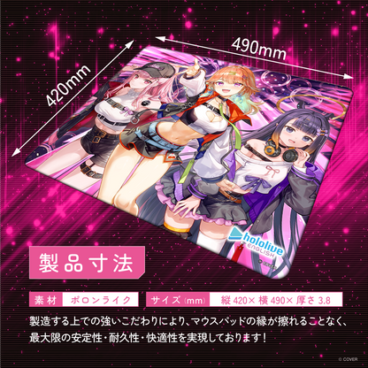hololive English』×「Astromeda」ゲーミングマウスパッド【Myth