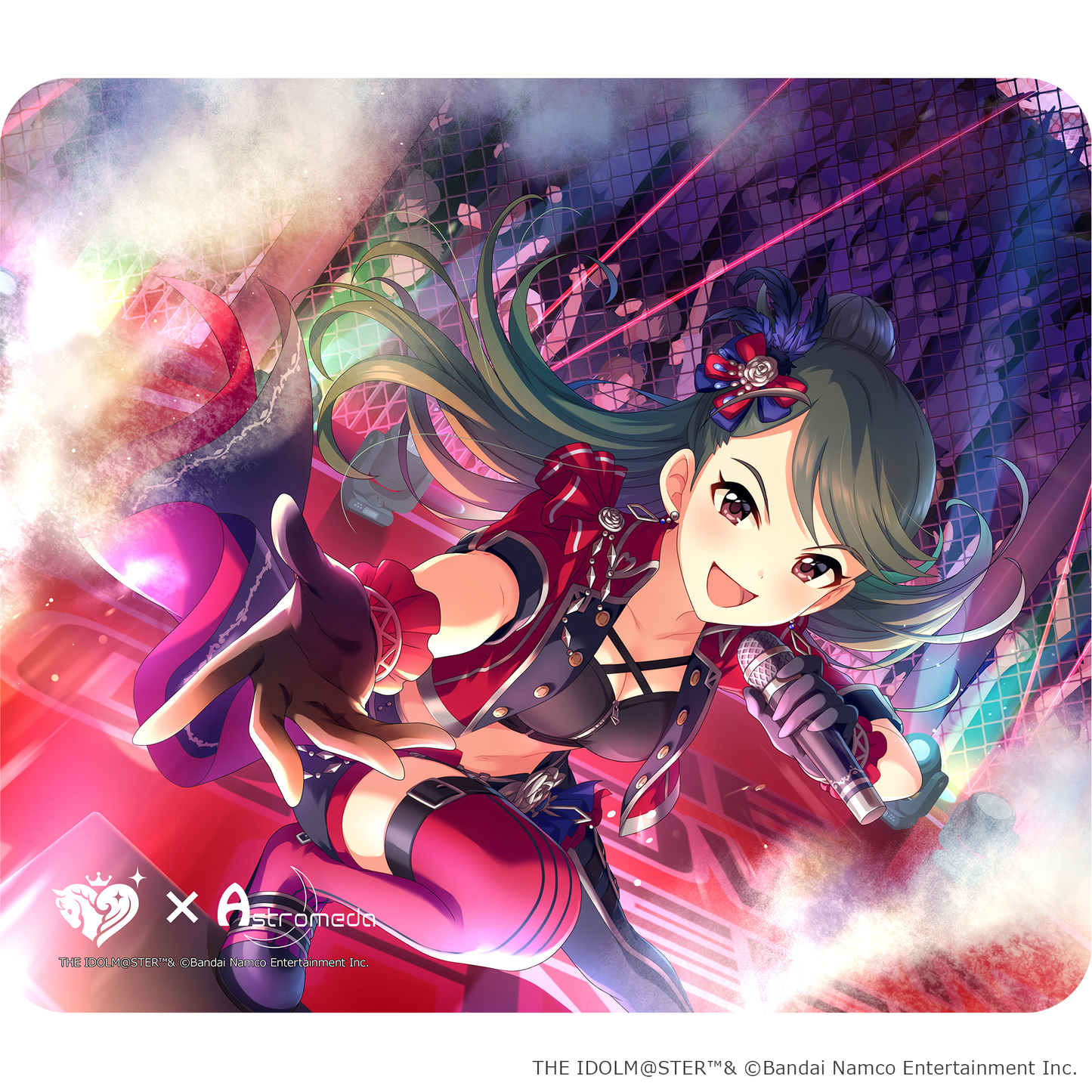 「Astromeda」×『アイドルマスター シンデレラガールズ』ゲーミングラバーマウスパッド【桐野アヤ】