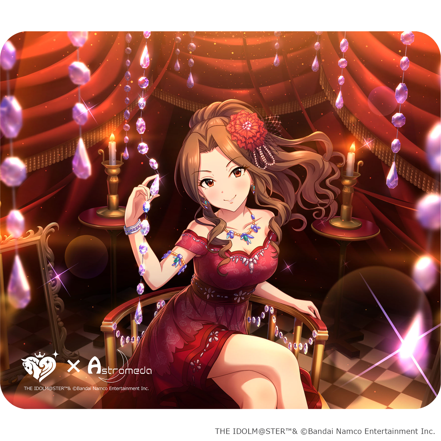 「Astromeda」×『アイドルマスター シンデレラガールズ』ゲーミングラバーマウスパッド【小室千奈美】