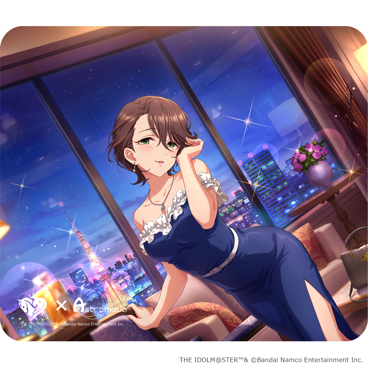 「Astromeda」×『アイドルマスター シンデレラガールズ』ゲーミングラバーマウスパッド【篠原礼】
