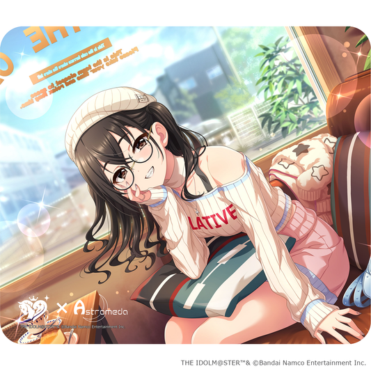 「Astromeda」×『アイドルマスター シンデレラガールズ』ゲーミングラバーマウスパッド【砂塚あきら】