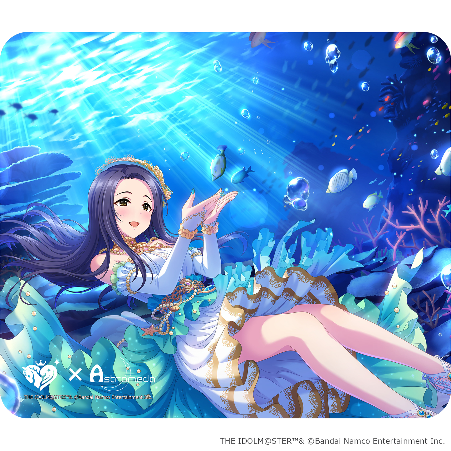 「Astromeda」×『アイドルマスター シンデレラガールズ』ゲーミングラバーマウスパッド【瀬名詩織】