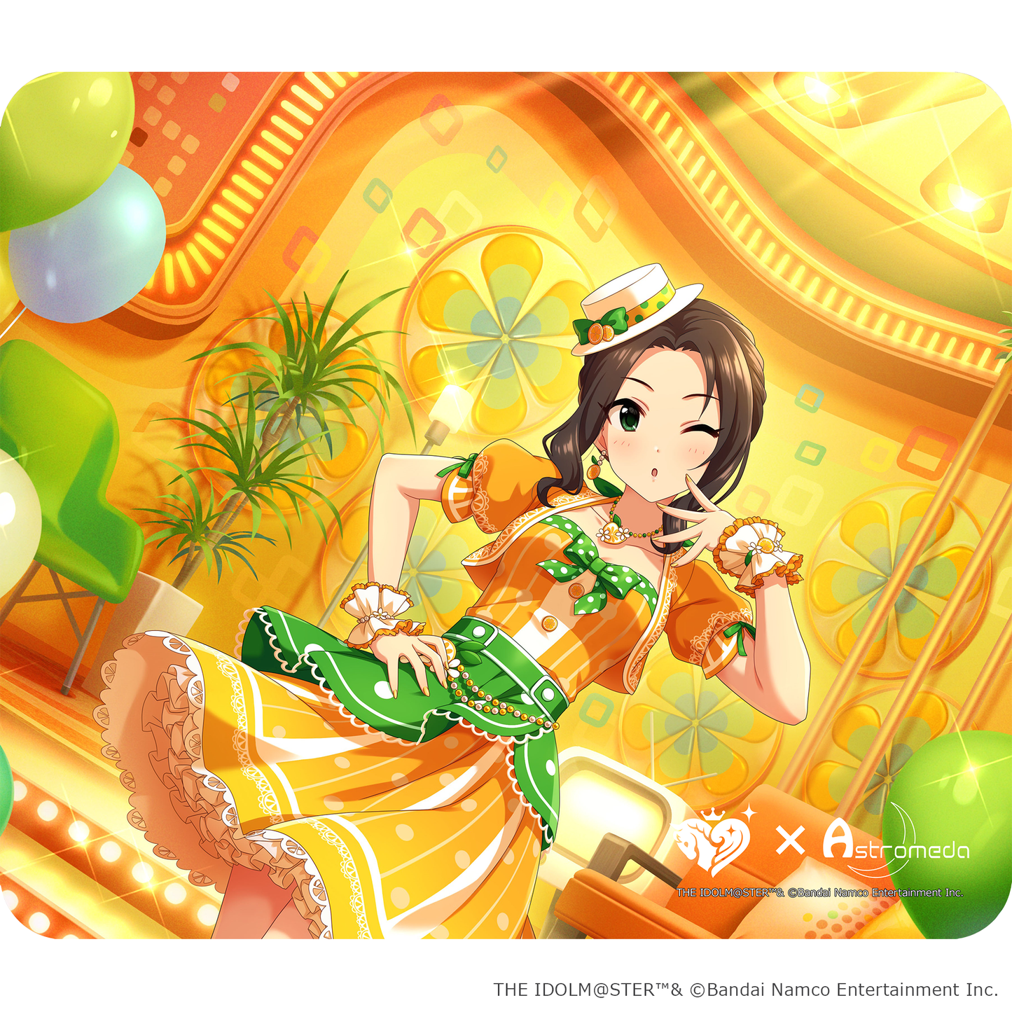 「Astromeda」×『アイドルマスター シンデレラガールズ』ゲーミングラバーマウスパッド【相馬夏美】