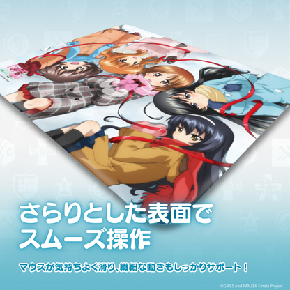 『ガールズ＆パンツァー』×「Astromeda」ゲーミングラバーマウスパッド【大洗女子学園モデル】