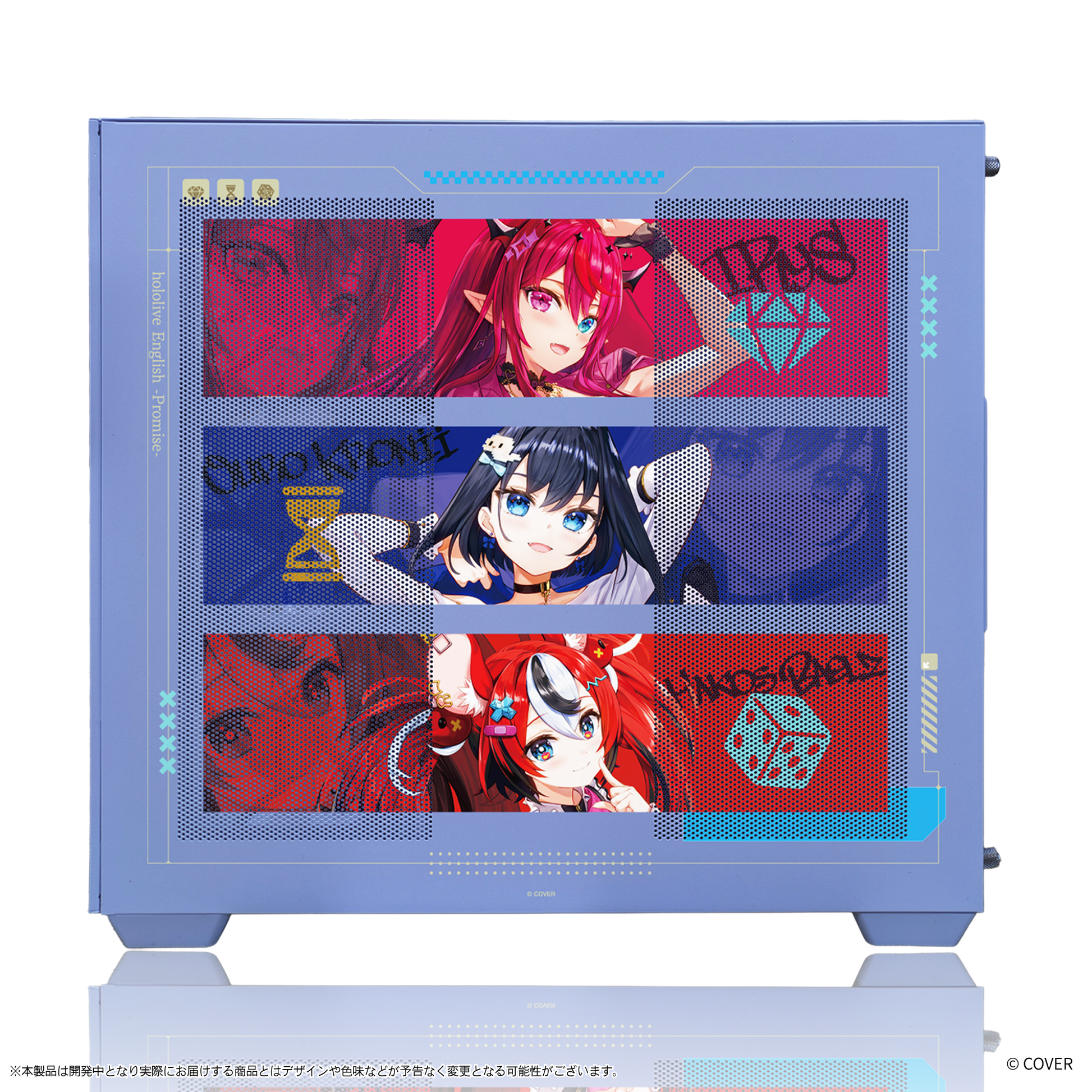 『hololive English』×Astromeda コラボゲーミングPCケース【Promise】 商品詳細画像35