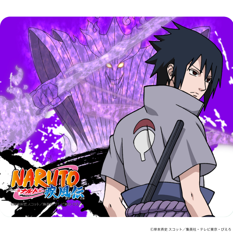 『NARUTO-ナルト- 疾風伝』ゲーミングマウスパッド【うちはサスケモデル】