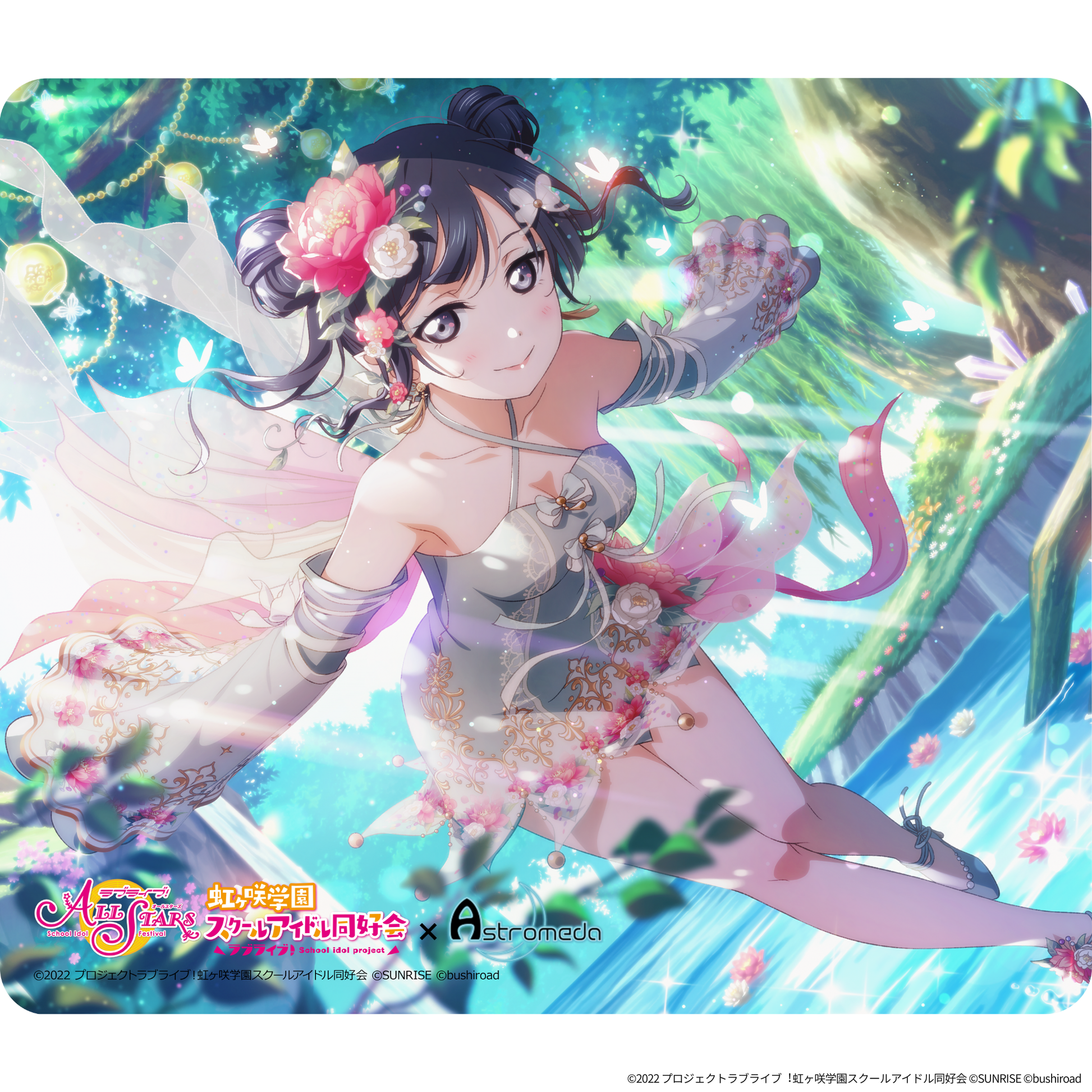 『ラブライブ！虹ヶ咲学園スクールアイドル同好会』×Astromeda ゲーミングマウスパッド【優木せつ菜】 メインビジュアル