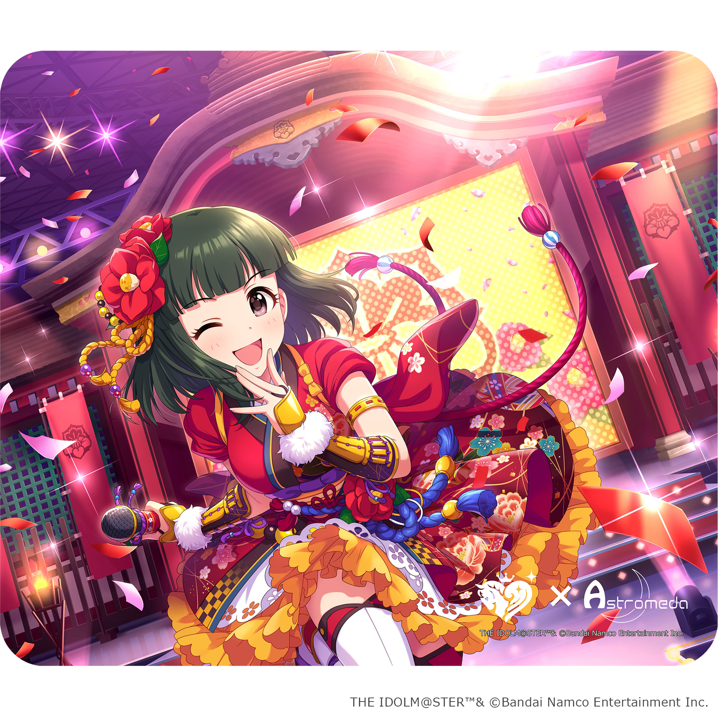 「Astromeda」×『アイドルマスター シンデレラガールズ』ゲーミングラバーマウスパッド【丹羽仁美】