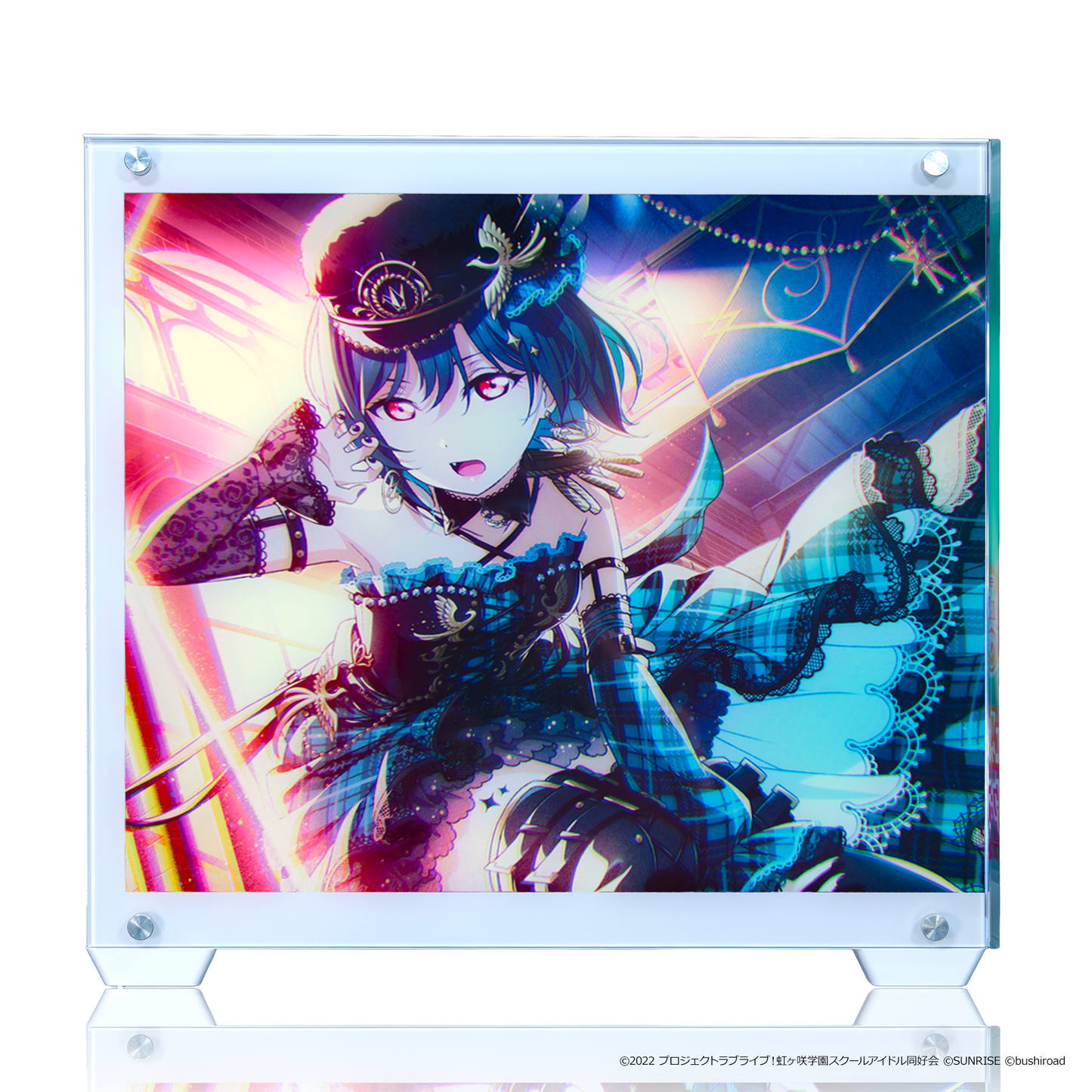 『ラブライブ！虹ヶ咲学園スクールアイドル同好会』×Astromeda コラボゲーミングPC【三船栞子】 サイドガラスキャラクターデザイン