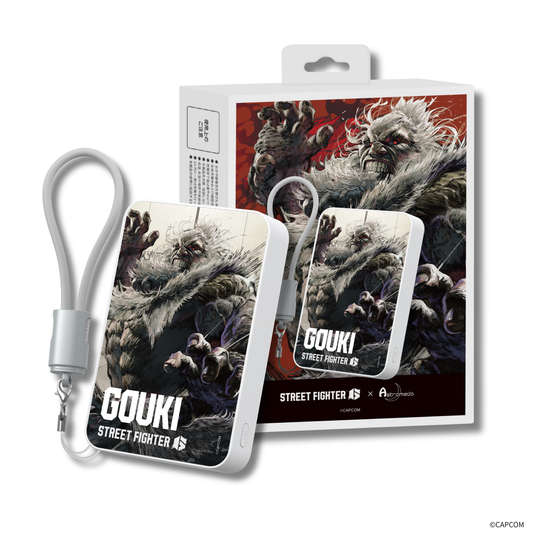 『ストリートファイター6』×「Astromeda」モバイルバッテリー【豪鬼】