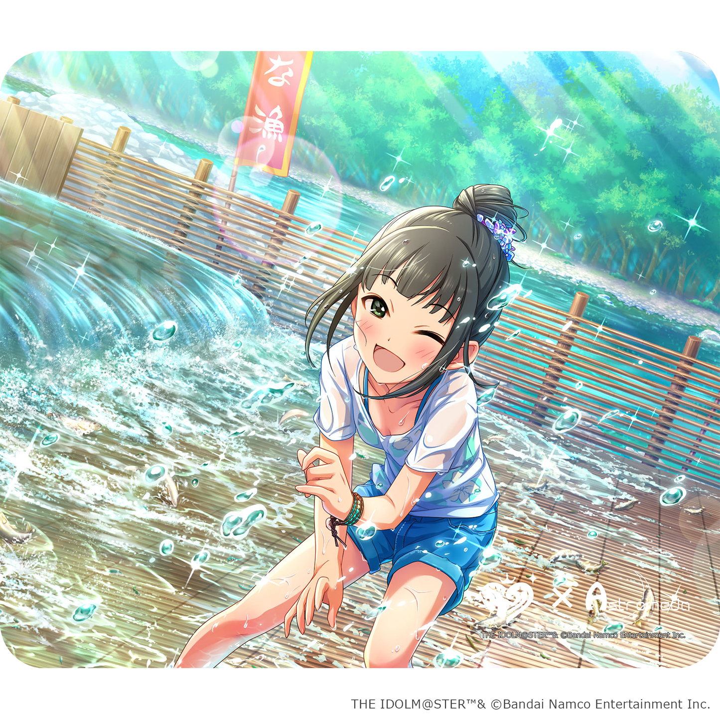 「Astromeda」×『アイドルマスター シンデレラガールズ』ゲーミングラバーマウスパッド【浜口あやめ】