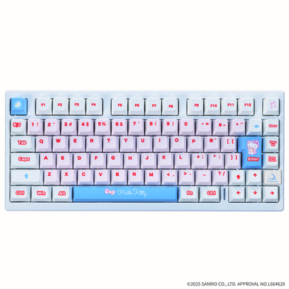 『サンリオキャラクターズ』×「Astromeda」8K対応ゲーミングキーボード【ハローキティ】