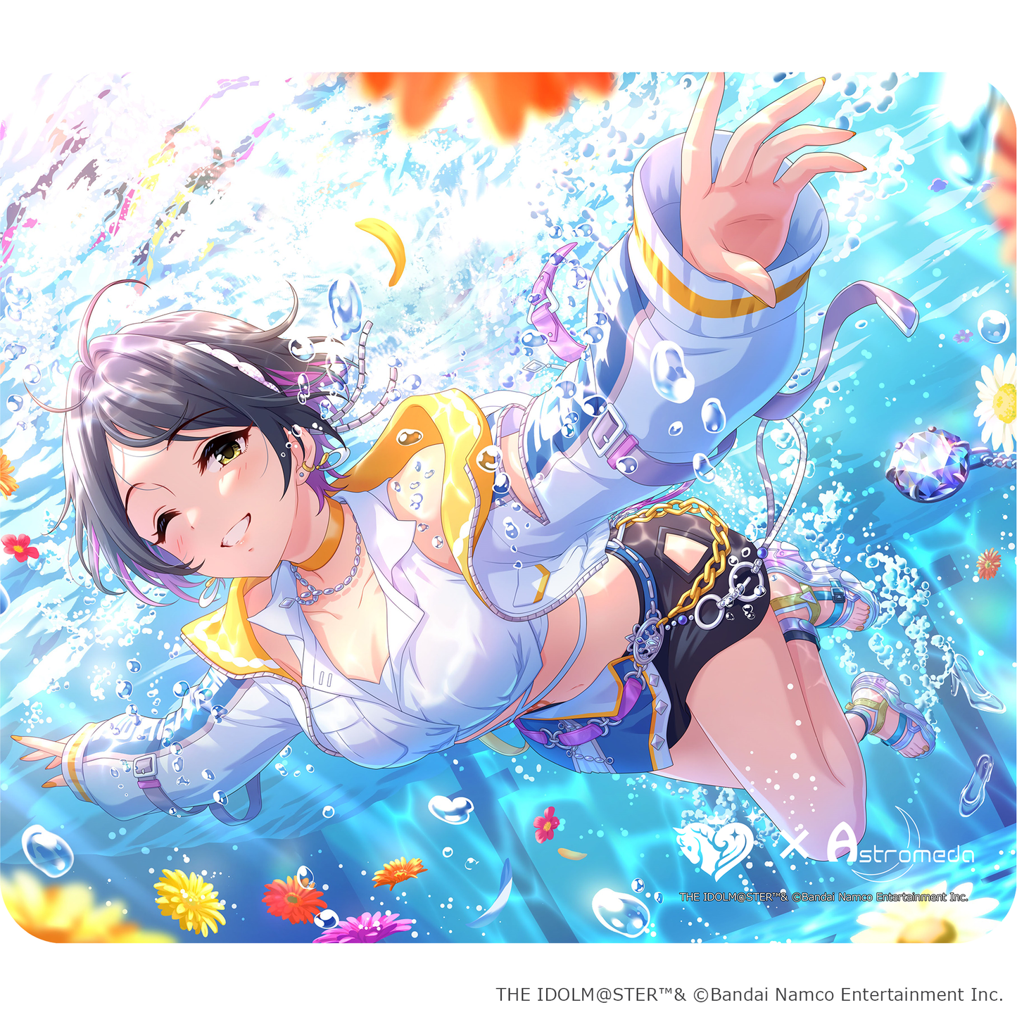 「Astromeda」×『アイドルマスター シンデレラガールズ』ゲーミングラバーマウスパッド【速水奏】