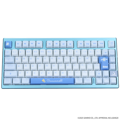 『サンリオキャラクターズ』×「Astromeda」8K対応ゲーミングキーボード【シナモロール】