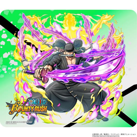 『ONE PIECE バウンティラッシュ』×「Astromeda」ゲーミングマウスパッド【ゾロモデル】ラバータイプ