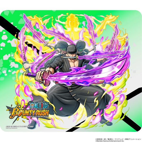 『ONE PIECE バウンティラッシュ』×「Astromeda」ゲーミングマウスパッド【ゾロモデル】ラバータイプ